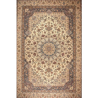 Middle Eastern Hand-Knotted Rug For Sale