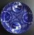18th Century Imari Blue and White Round Scalloped Japanese Oversized Platter For Sale - Image 13 of 13