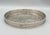 Sheffield 20th Century Nottingham Silverplate Round Tray – Robin Hood Reticulated Sheffield Plate For Sale - Image 4 of 9