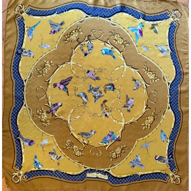 Hermès La Clé Des Champs 1965 Silk Scarf Designed by Françoise Faconnet For Sale - Image 10 of 11