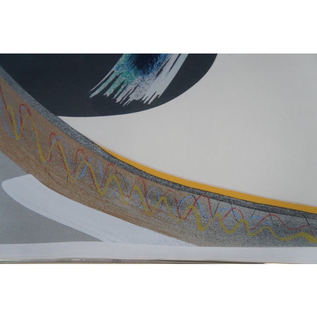 1986 Orlando Agudelo-Botero "Silent Passions" Signed Serigraph Abstract Figure For Sale - Image 12 of 13