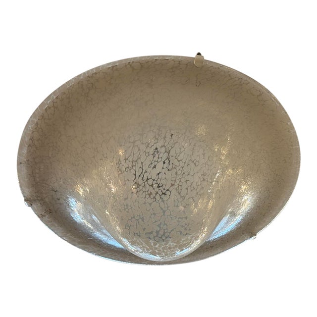 Angelo Vittorio Mazzega Murano Mushroom Flushmount Light For Sale