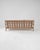Mid-Century French Oak and Boucle Sofa For Sale - Image 9 of 12