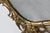 1950s 20th Century Rococo Gilt Metal Oval Mirror, Italy, 1950s For Sale - Image 5 of 11