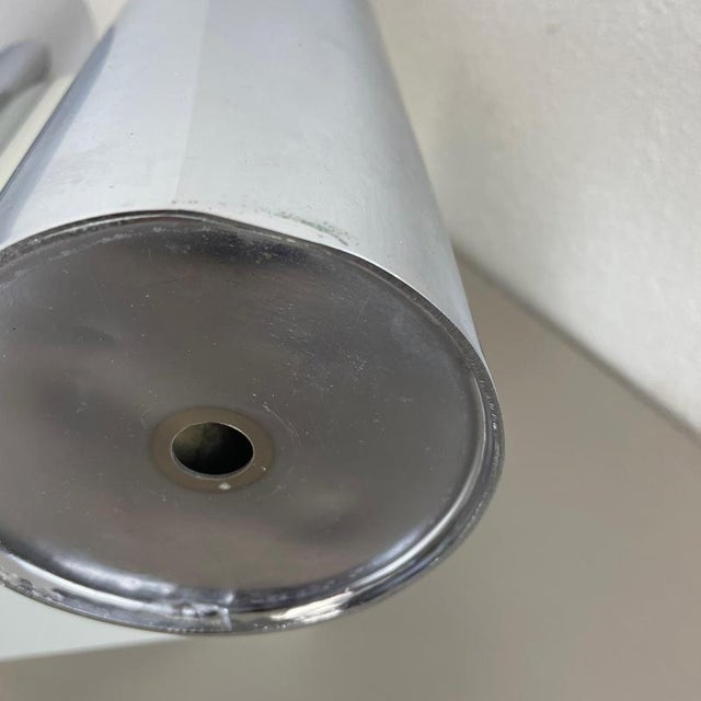 Modern German Space Age Chromed Wall Lights, 1970s, Set of 2 For Sale - Image 14 of 18