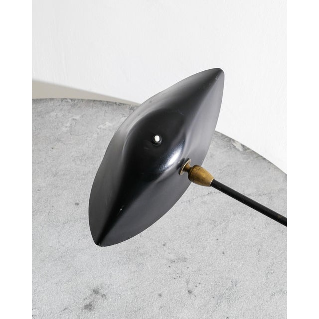 French Mid Century Agrafée Clip Lamp by Serge Mouille for Steph Simon France, 1950s For Sale - Image 6 of 9