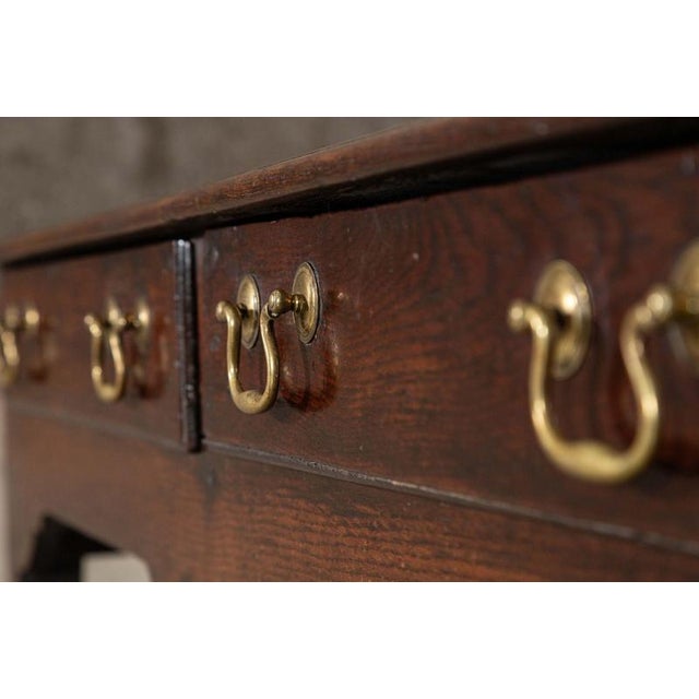 18th Century English Oak Dresser Base, 1780s For Sale - Image 16 of 18