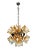 Metal Sputnik Chandelier from Mazzega, 1970s For Sale - Image 7 of 9
