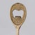 French 1950s French Brass Tennis Bottle Opener For Sale - Image 3 of 9