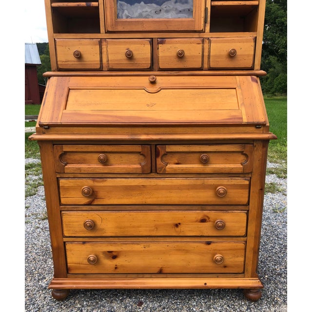Broyhill Yorkshire Market Pine Secretary Desk Chairish