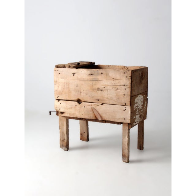 Antique Primitive Farm Bin For Sale - Image 16 of 18