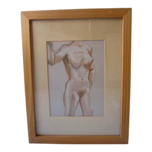 Nude Pastel Painting
