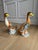 Large, Rare Vintage Italian Mottahedeh Peking Duck Figurines – Hand Painted (Pair) For Sale - Image 9 of 10