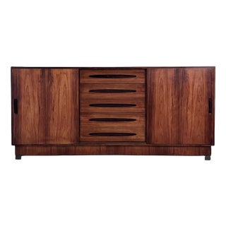 Danish Rosewood Sideboard in the style of Ejvind A. Johansson, 1960s For Sale