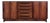 Danish Rosewood Sideboard in the style of Ejvind A. Johansson, 1960s For Sale