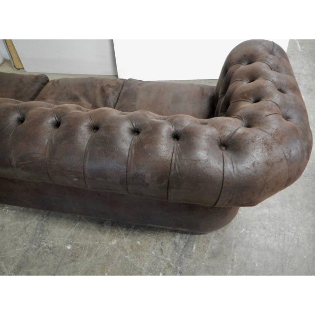 Italian Leatherette Sofa, 1980s For Sale - Image 6 of 11