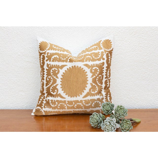 The kaleidoscopic Suzani Pillow cover is a beautiful addition to any living space. Suzani in Persian means “needle work”...