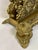 Brass 1900s Baroque Style Brass Inkwell Set and Letter Holder Stand For Sale - Image 8 of 12
