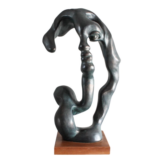 Austin Productions "Portrait of a Woman" Sculpture by Klara Sever 1979