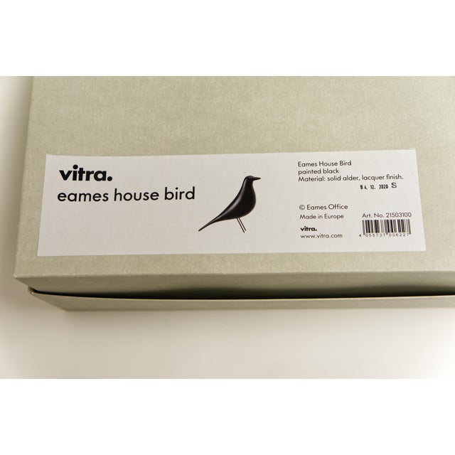 Eames for Vitra House Bird in Black With Box For Sale - Image 12 of 12