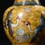 Metal Pair of Vintage Cloisonné Enamel Vases With Crane and Cloud Motif For Sale - Image 7 of 9