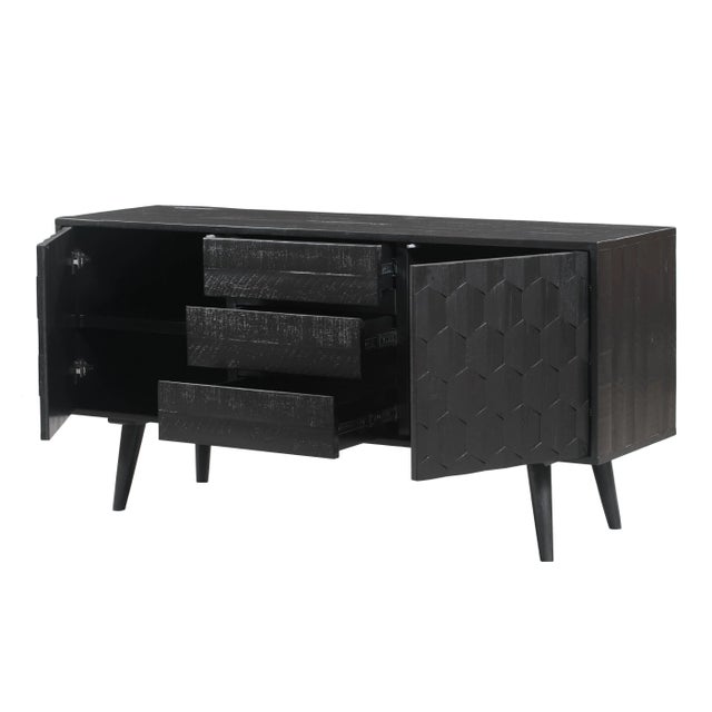 Valentina Black Buffet For Sale In Los Angeles - Image 6 of 11