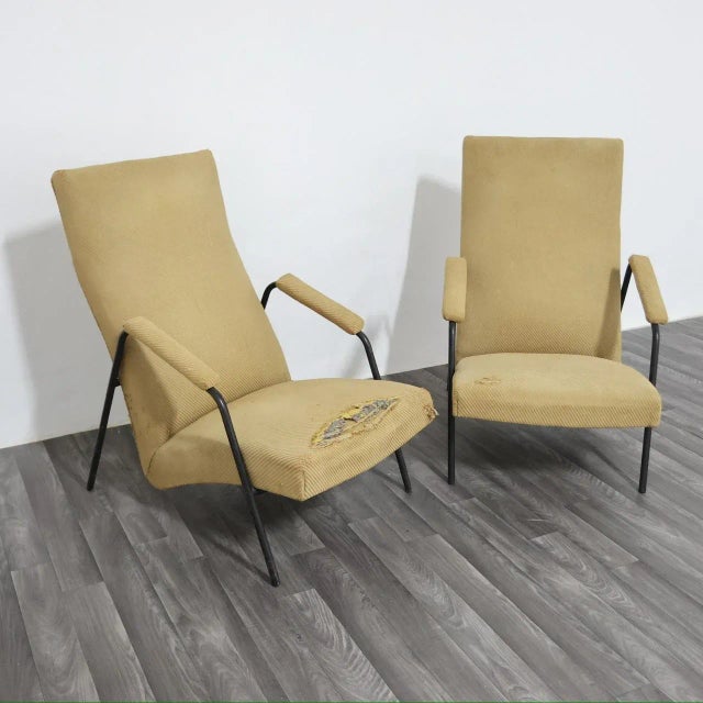 Modernariato Armchairs by Alf Svensson for Ljung Industrier, 1950s, Set of 2 For Sale - Image 6 of 15