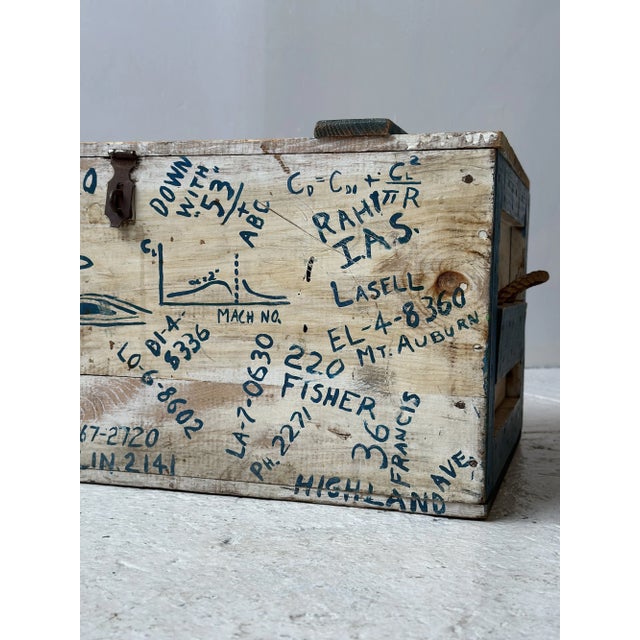 Vintage Folk Art Embellished m.i.t. “Seniors” Dormitory / Naval Trunk, Circa 1949-1950 For Sale In New York - Image 6 of 18