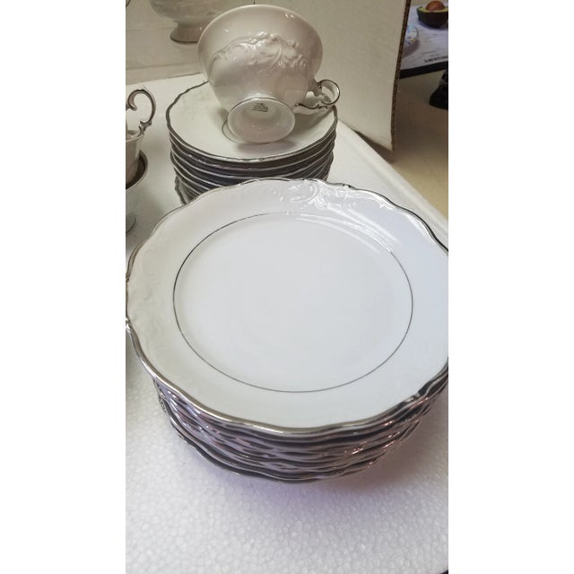 1960s Walbrzych Porcelain Dinnerware - Set of 66 Pieces For Sale In New York - Image 6 of 11