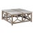 Contemporary Large Limestone Top Cocktail Table For Sale - Image 3 of 5