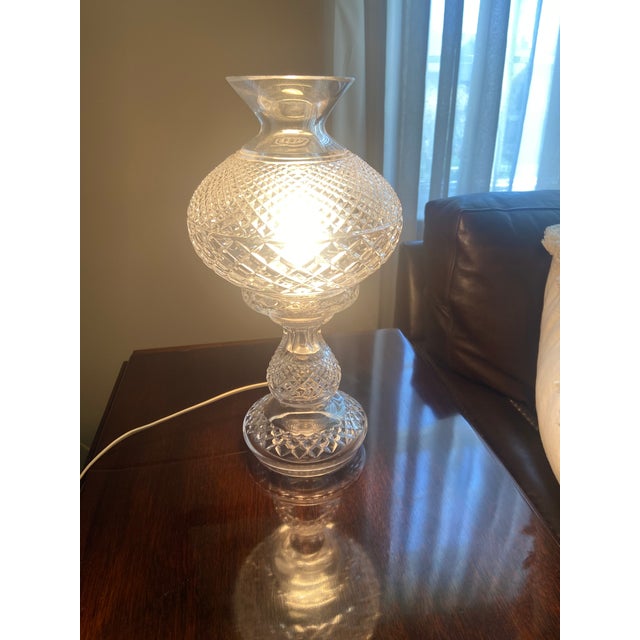 Desk Lamp at least 35 years old which was given as a gift to my husband. Maximum 60 W bulb.