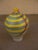 Vintage Painted Ceramic Vase For Sale - Image 4 of 8