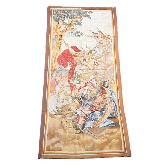 Late 20th Century Woolen Tapestry Wall Hanging For Sale In Los Angeles - Image 6 of 11