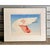 Vintage Boho Signed Original 1972 Lithograph of Flamingo Wing For Sale - Image 12 of 12