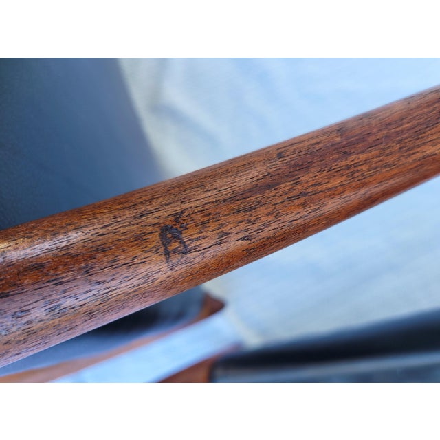 1960s Danish j.l. Moller Teak Dining Chairs Set/4 For Sale - Image 14 of 15