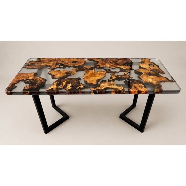 Olive Root and Resin Table by Andrea Toffanin for Hood For Sale - Image 7 of 7