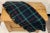 Soft Merino Lambswool Knee Rug /Blanket in a Classic Hunter Green and Blue Windowpane Plaid Pattern -Made in England For Sale - Image 10 of 12