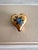 Gold Vintage Rochard Limoges Heart Trinket Box – Hand-Painted French Porcelain Collectible For Sale - Image 8 of 10