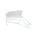 1970s Vintage Thick Beveled Lucite Sculptural Wall Shelf For Sale - Image 4 of 10
