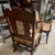 1970s English Style Carved Wooden Barley Twist Accent Chair For Sale - Image 9 of 10