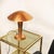 A copper-plated mushroom lamp type k 918 in original condition with tilting shade. Produced in the czech republic 1930s....