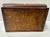 Antique Mid-Late 19th Century Wood Victorian Tea Caddy Chest/Box With Key For Sale - Image 12 of 12