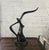 Vintage MCM Black Ceramic Seagull Sculpture For Sale - Image 4 of 8
