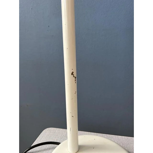 Mid-Century White Anvia Desk Table Lamp, 1970s For Sale - Image 10 of 11