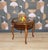 A real eye-catcher! a lovely side table or small coffee table with a shelf. a piece of furniture in the chippendale style...