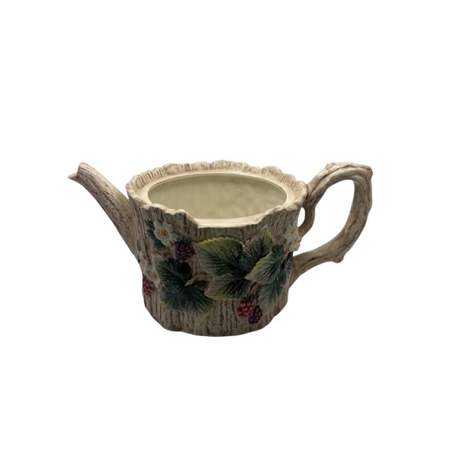Fitz and Floyd Vintage Fitz & Floyd Reynard Sleeping Fox 5 Piece Tea Service For Sale - Image 4 of 17