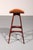 Erik Buch Modern Danish Model Od-61 Bar Stool in Leather and Wood by Erik Buch for Oddense Furniture Factory, 1960 For Sale - Image 4 of 13
