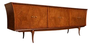 Caviuna Wood Credenza by Giuseppe Scapinelli for Zullo Sonato, Brazil, 1950s