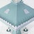 Early 21st Century Vintage Hollywood Regency Style Blue and White Tole Lantern Chandelier For Sale - Image 5 of 17