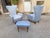 1950s Lounge Chairs with Ottoman by Emilio Sala and Giorgio Madini for Fratelli Galimberti, 1950s, Set of 3 For Sale - Image 5 of 7